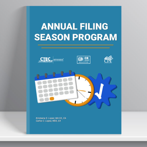 Annual Filing Season Program eBook